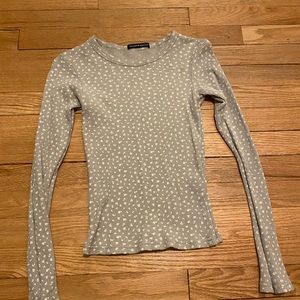 green floral brandy long sleeve